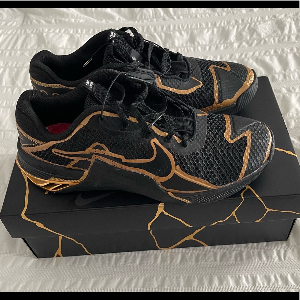 Nike Metcon 7 Mat Fraser Black & Gold CrossFit Sneakers